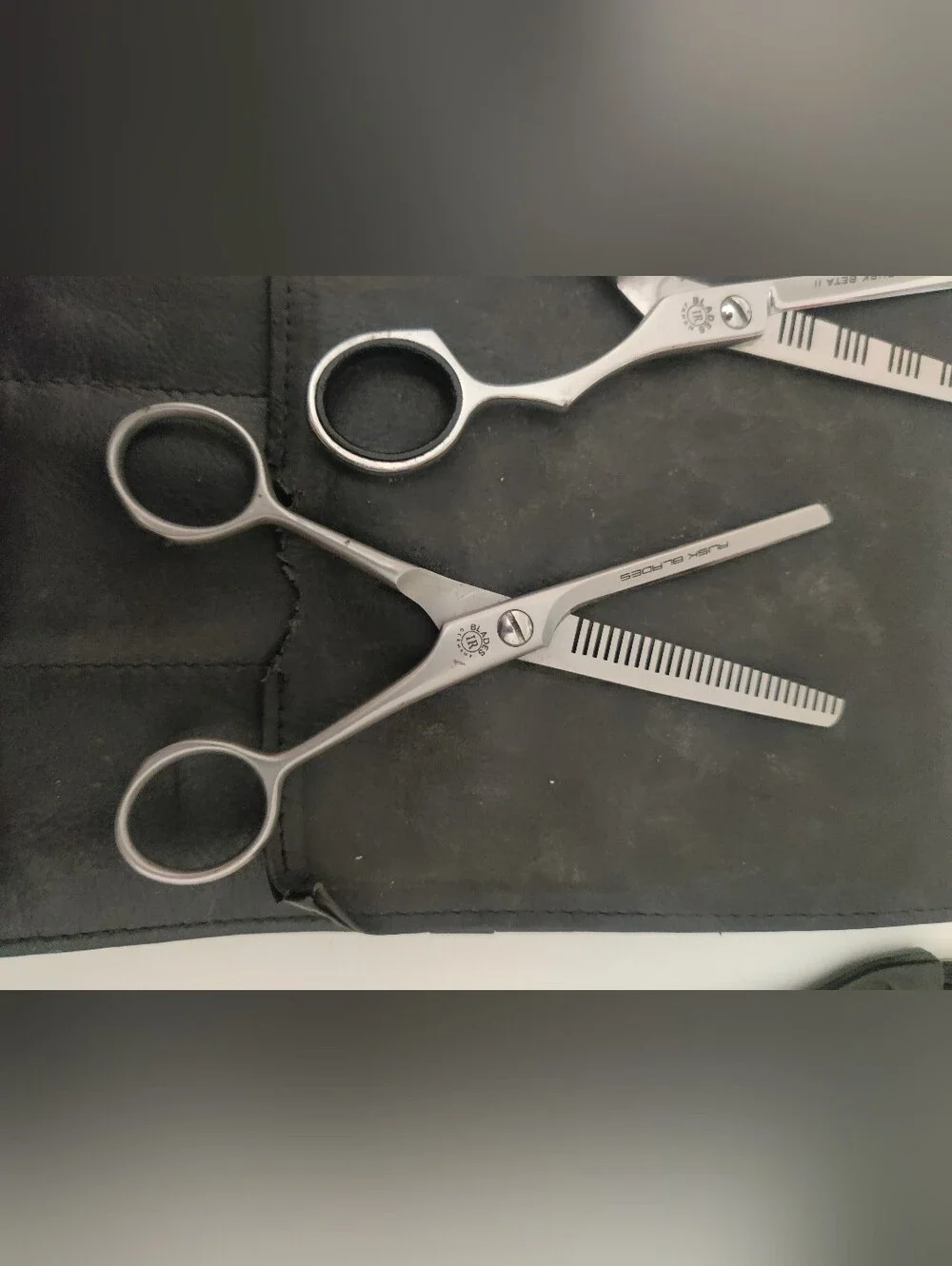 Professional Rusk Texturizing Shears made In Japan And Germany
